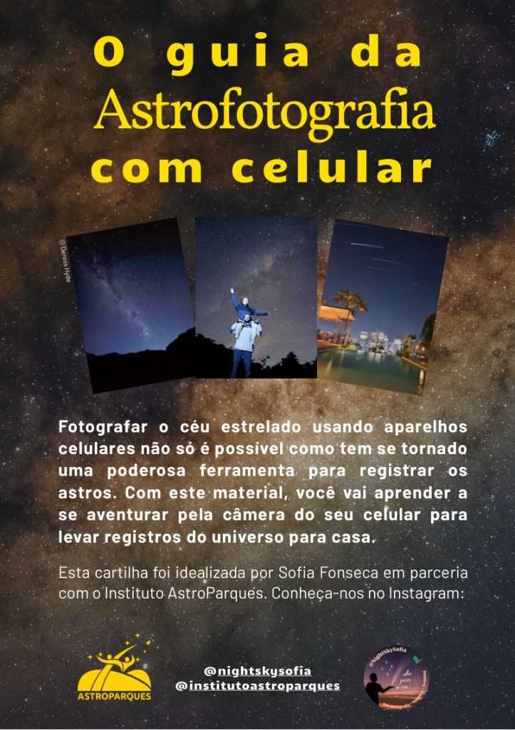 Capa da publicação O guia da Astrofotografia com celular.