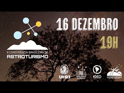 Gravação da segunda Conferência Brasileira de Astroturismo, realizada em 2024.